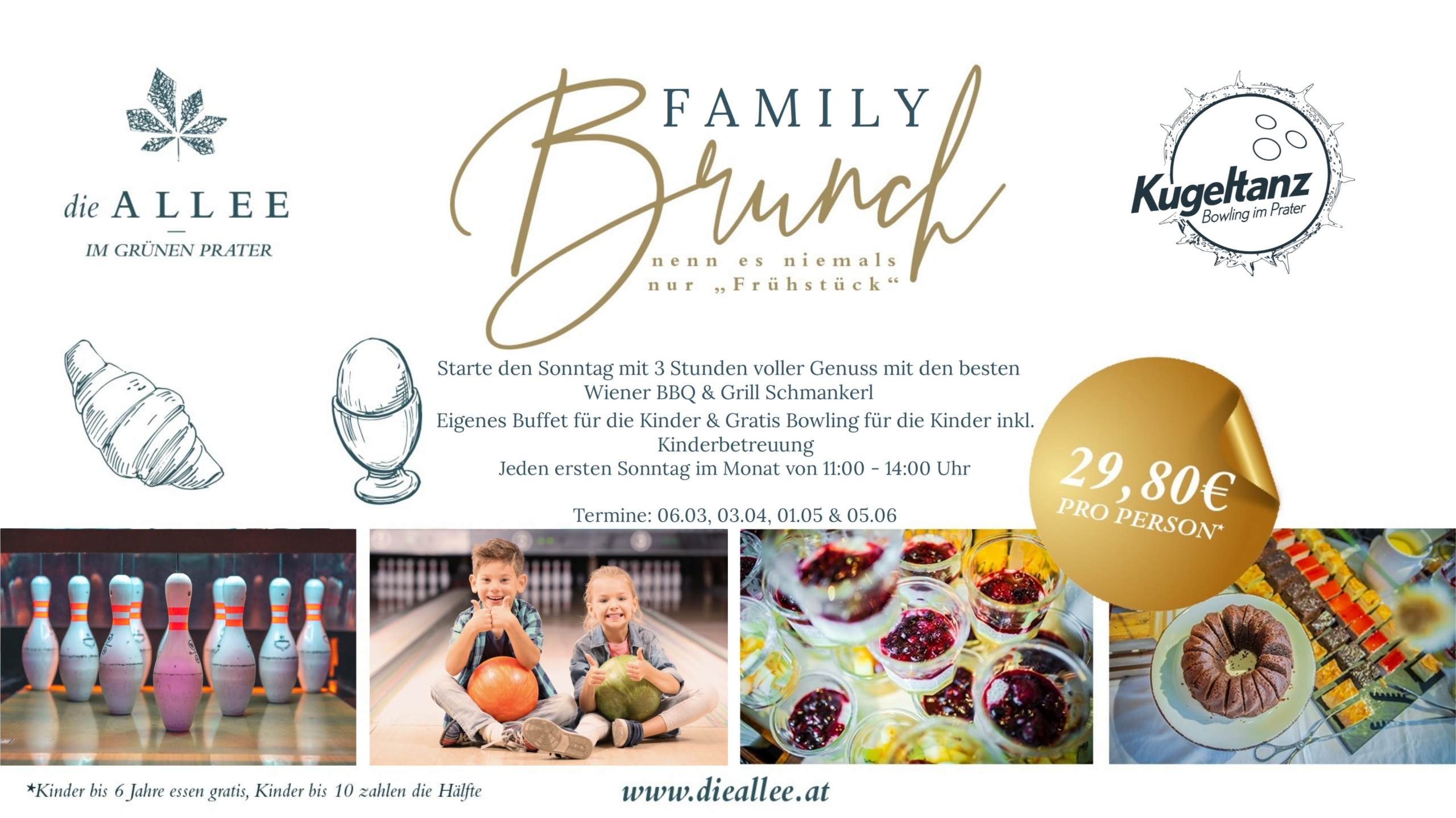 Family Brunch inkl Bowling